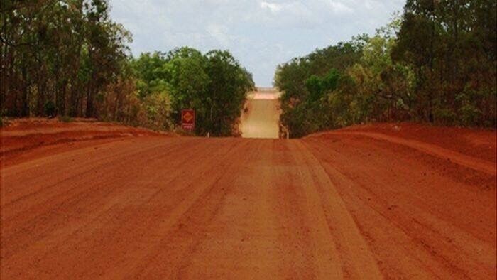 Developmental road on my way to Cape York , the tip of Australia