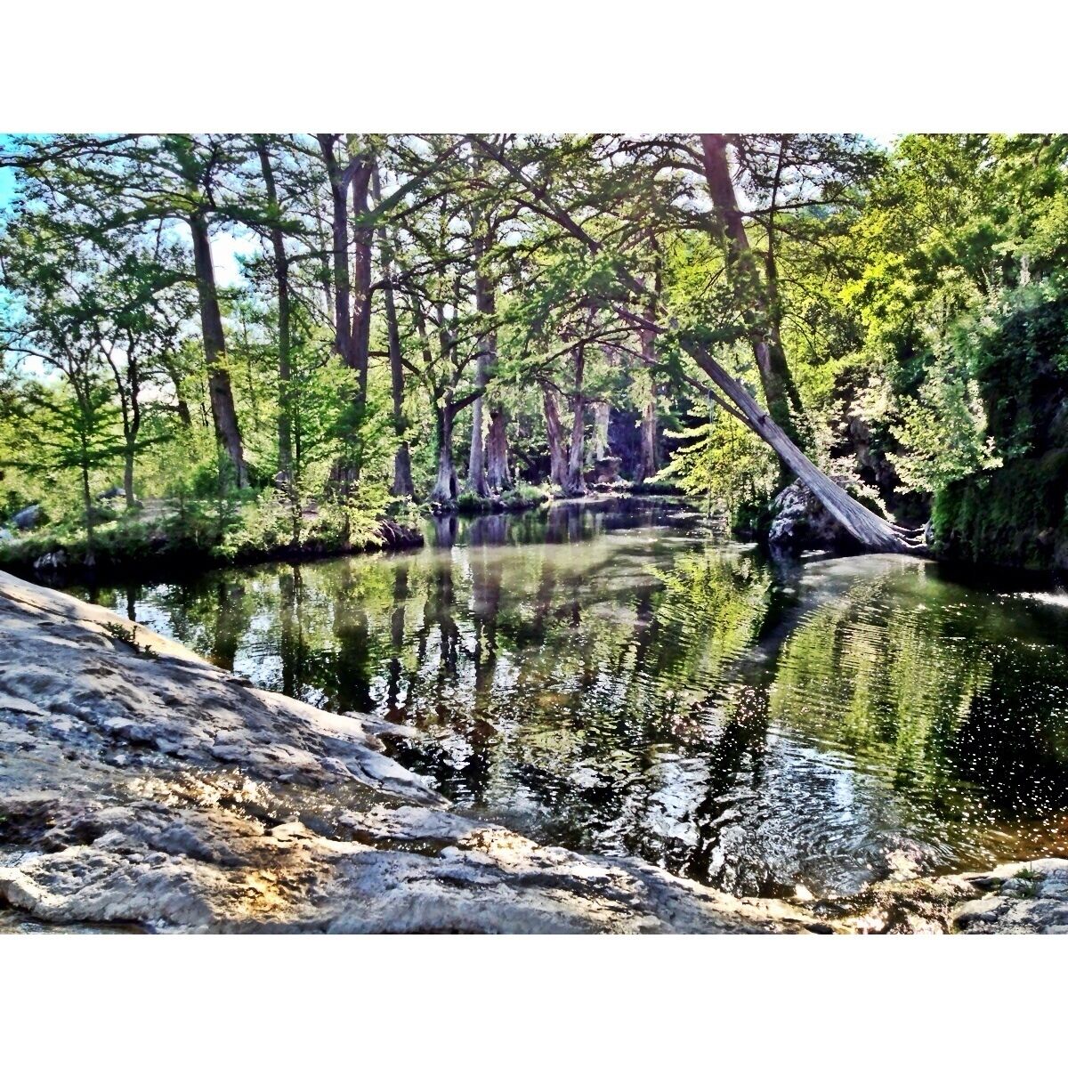 This place never gets old!  It wasn't as busy as last time, probably due to the large storms to the southeast. #spicewood #texas #peace