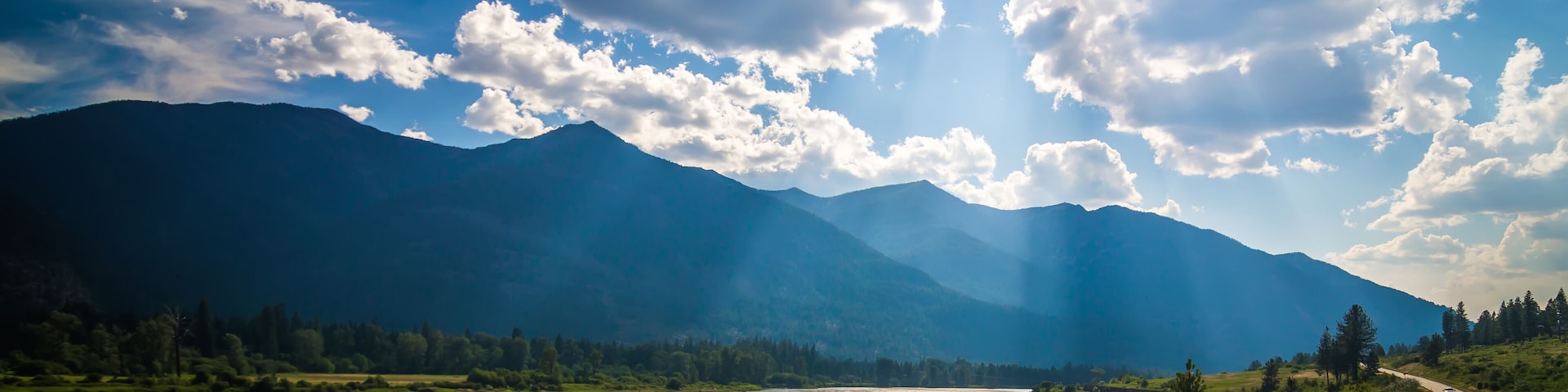 trout creek on noxon reservoir in montana