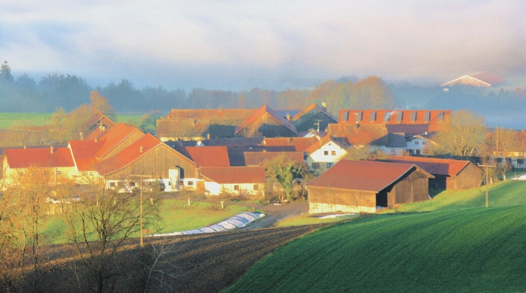 Blick von Kellberg in Richtung Passau