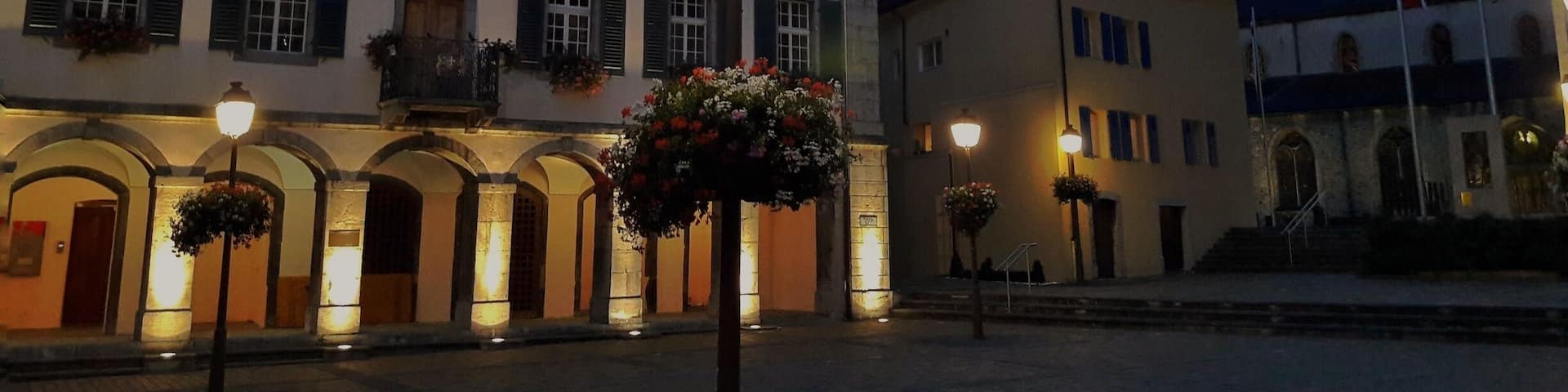 here is the Town of Saint-Maurice in Switzerland. This place is full of history, you can visit the Abbey and the medieval castle ! Also the cobbled street along the old town is lovely with good addresses and a good atmosphere.
kiss.