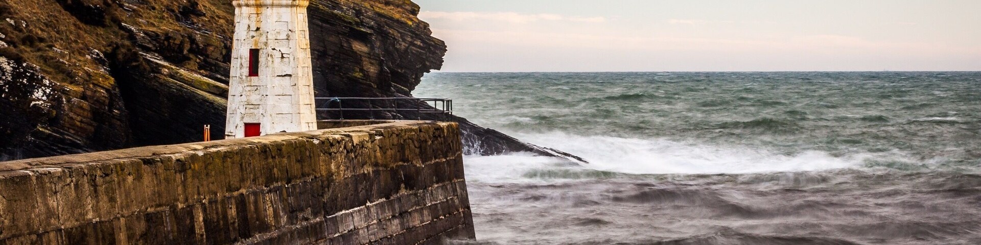 Head up the North East coast of Scotland and pull off the main road to this lovely little harbour. I find it amazing how they manage to launch boats out into this, especially when it swells. This little lighthouse was probably well used in days gone by. #GreatOutdoors
