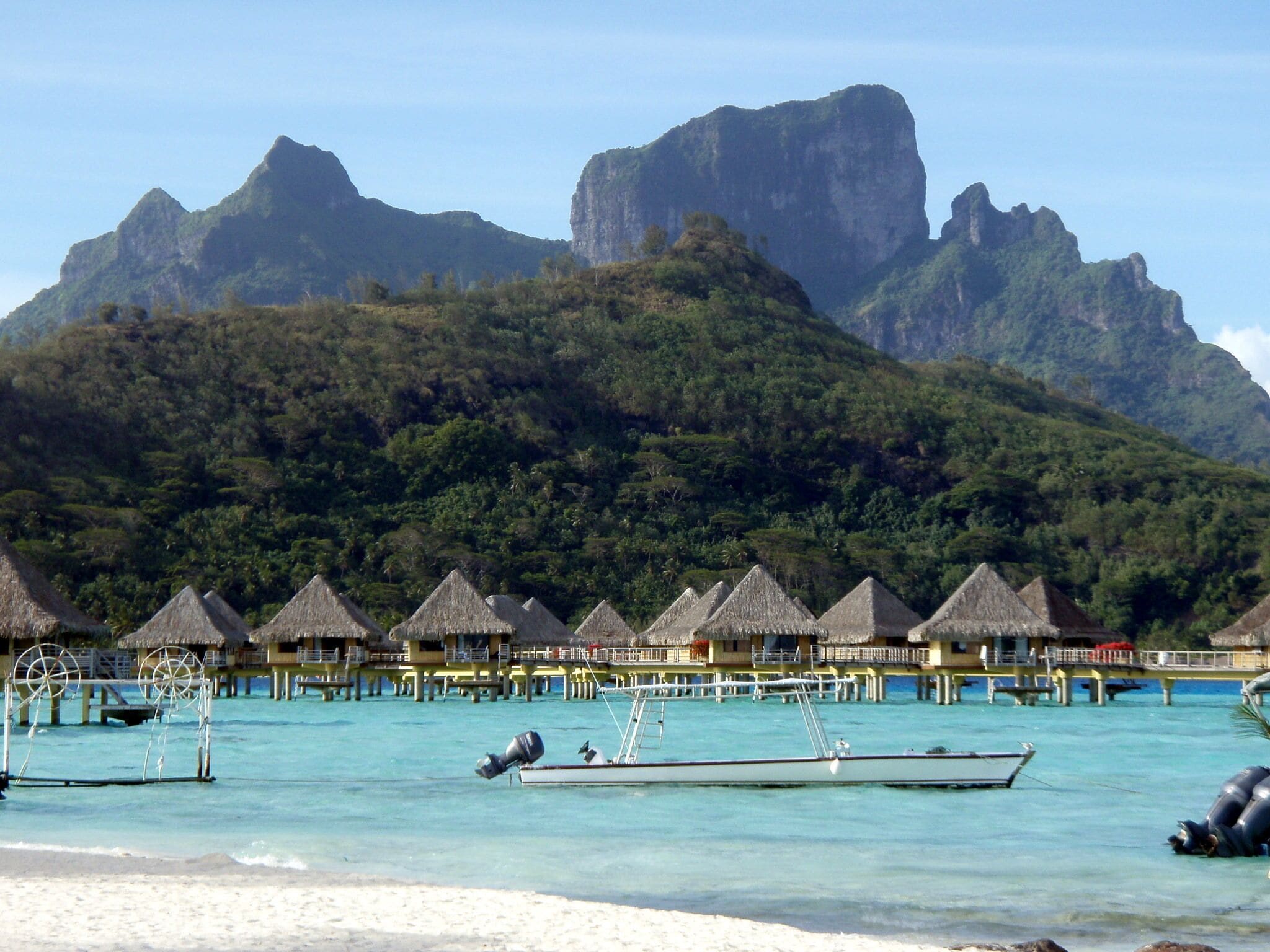 I mean, who doesn't want to stay in one of these over-water bungalows?