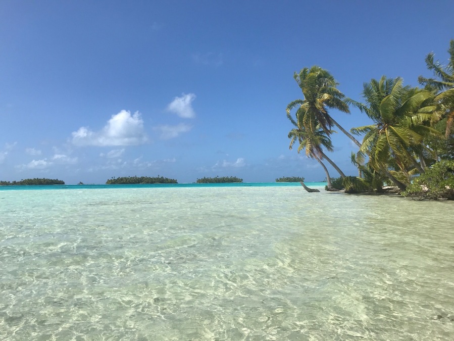 Take a day trip from the main village and visit this natural masterpiece in Rangiroa, French Polynesia.