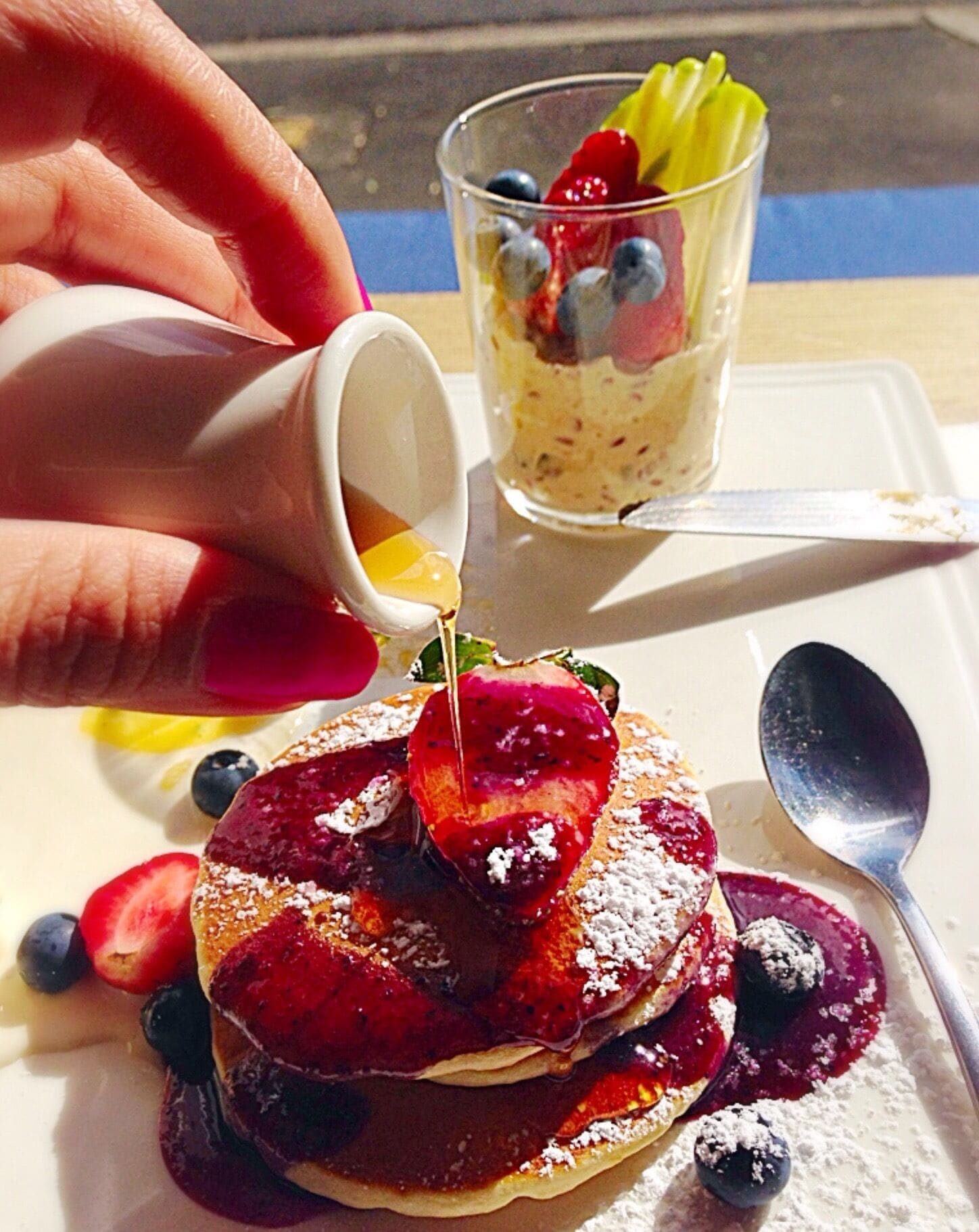 Breakfast Tasting Plate. Must try, so Delicious!