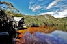 The vast majority of people turn up at Dove Lake, do the loop around it and go home satisfied. My hand is up, that's exactly what I did first time. However, that represents about 10-15% of what's on offer and the shots of the iconic boatshed lead people to thinking it's unique. However, if you to the Crater Lake walk, you'll not only come across other lakes (Lilla, Crater and Wombat Pool) and tarns, but also another boatshed on Crater Lake, as shown here. It's a great walk, takes about 3 hours and is scenic all the way.