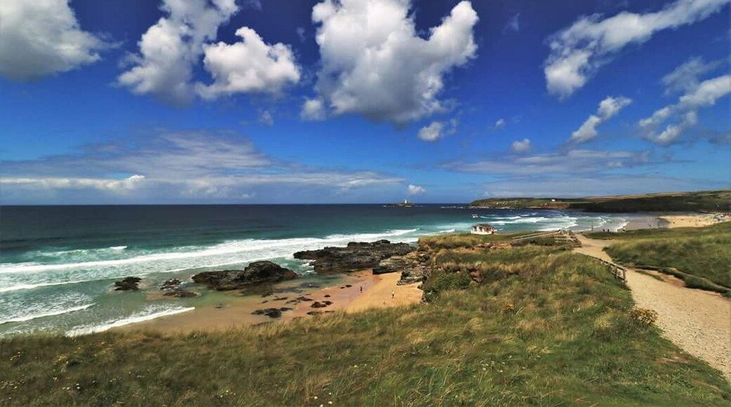 One of my favourite beaches in Cornwall, UK. 3 miles of beautiful sandy beach with Godrevy Lighthouse providing a focal point. Gwithian lies across the bay from St Ives and is perfect for families and surfers alike. Get to the beach at sunrise to really see it at its best. You may even see a few surfers appearing as the sun comes up to catch a few waves before the day begins.