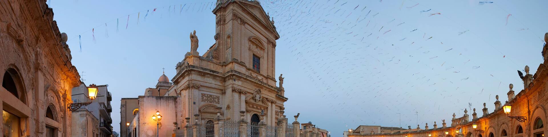 The Basilica di Santa Maria Maggiore in Ispica, Sicily, Italy