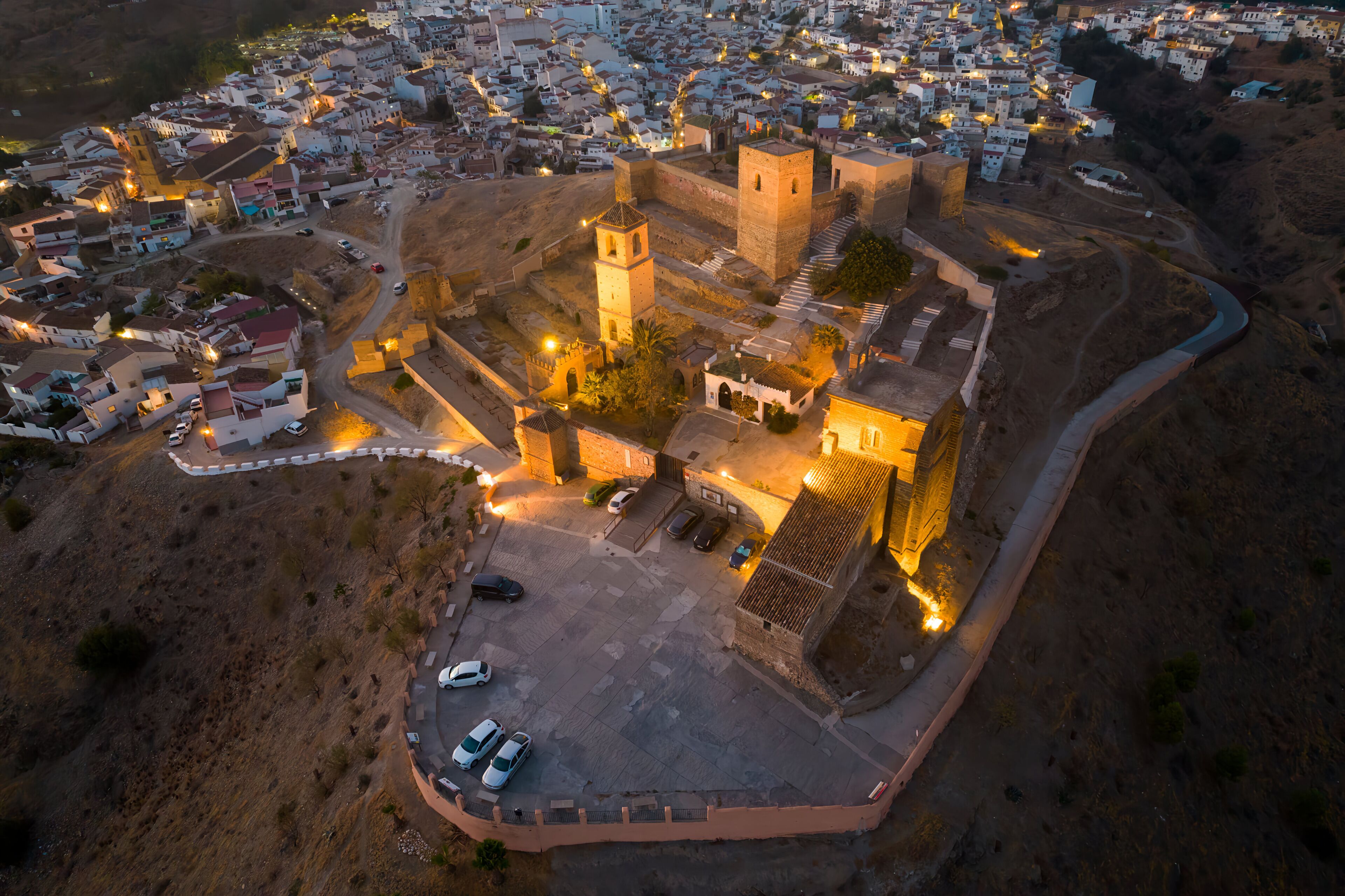 Castle of Alora, Malaga, Andalucia, Spain