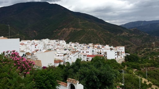 White village in the mountains