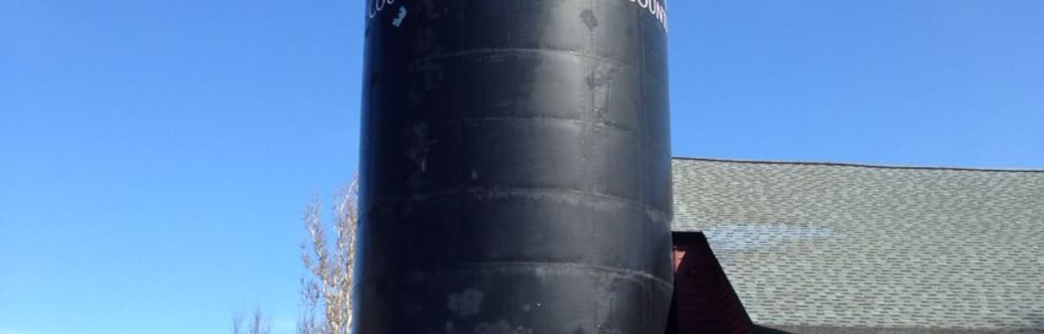 Worlds largest kaleidoscope! $5 for adults, free for kids 12 and under.