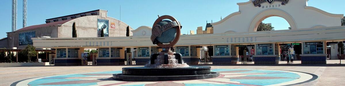 Parque Warner Madrid Main Entrance