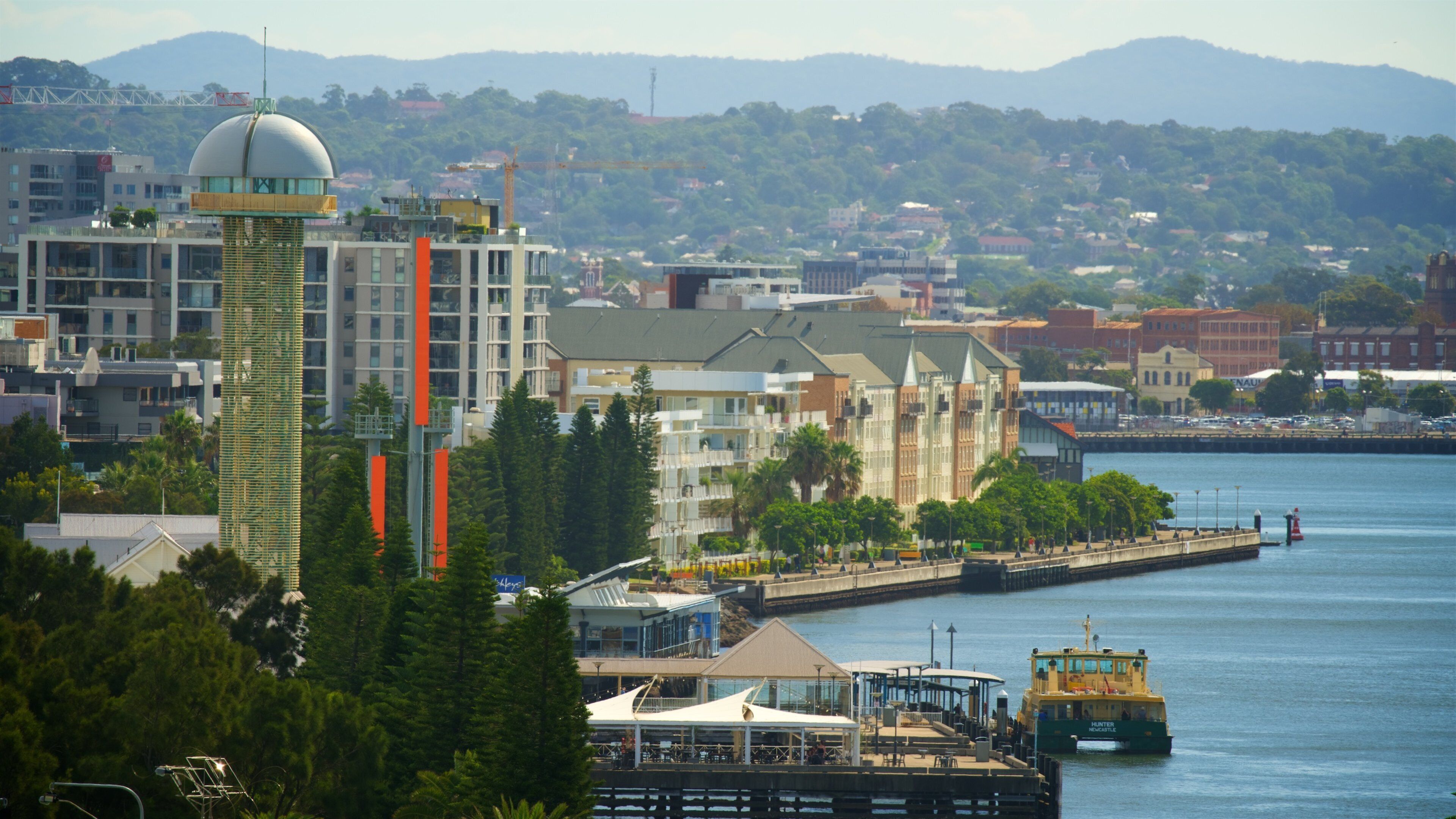 Newcastle featuring central business district