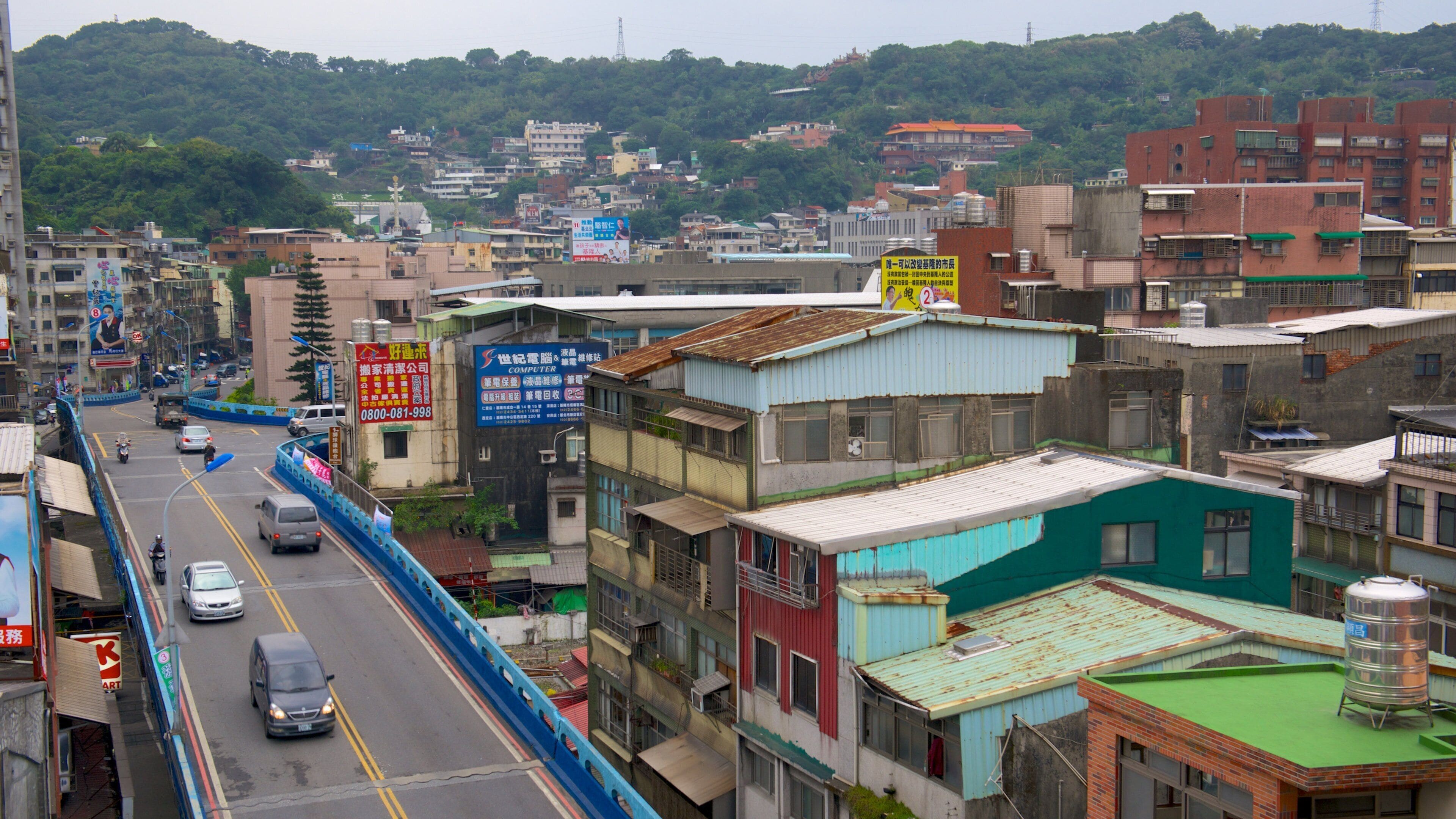 Keelung mostrando una ciudad