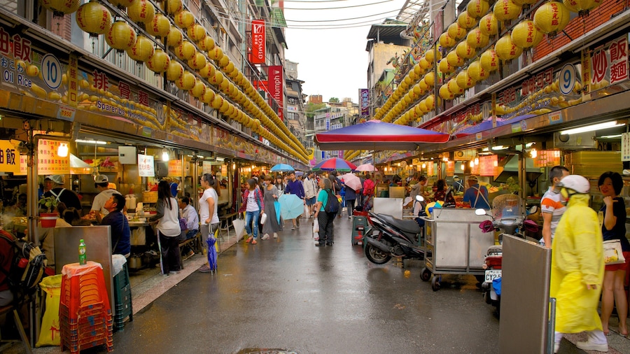 Keelung featuring markets and a city