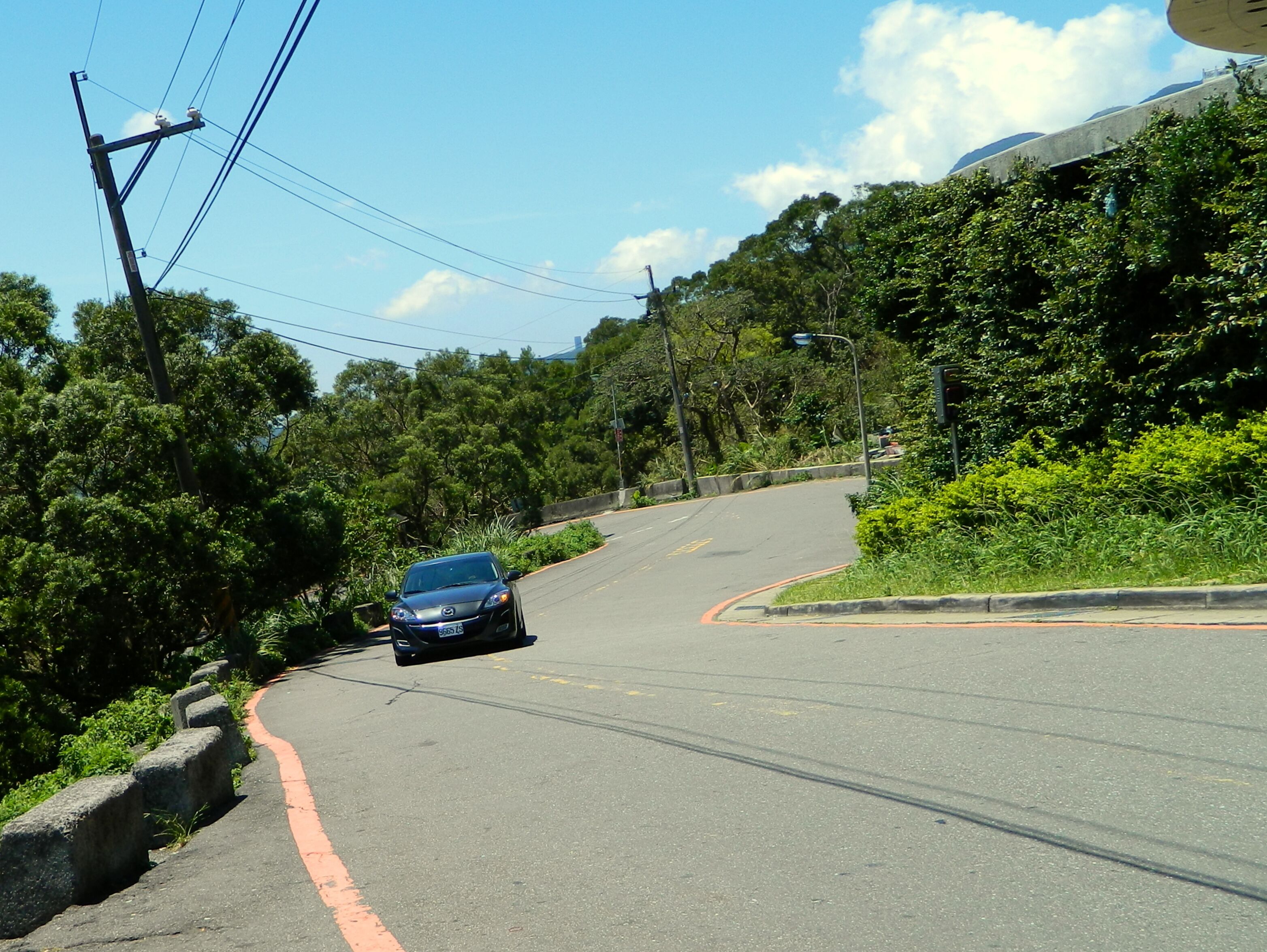 陽明山下東勢產業道路／Road on Mt.Yangming