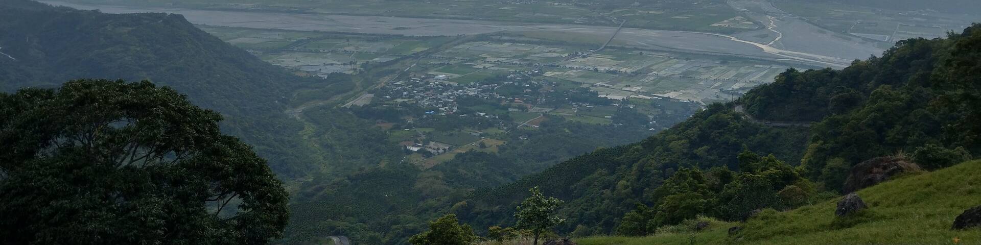 Clouds over the Huatung Valley near Gaoliao.