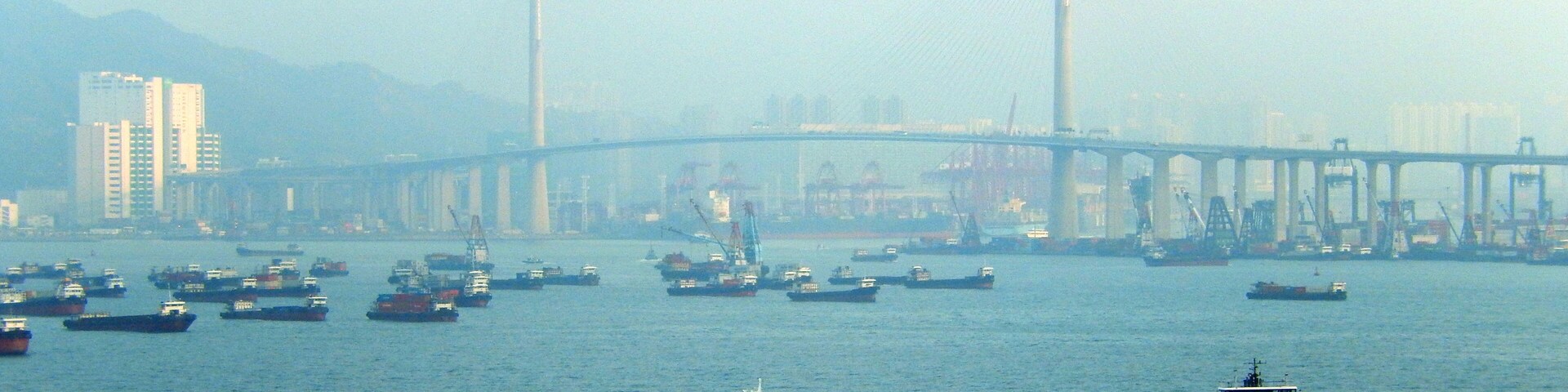 Stonecutters' Bridge 昂船洲大橋 ストーンカッターズ橋