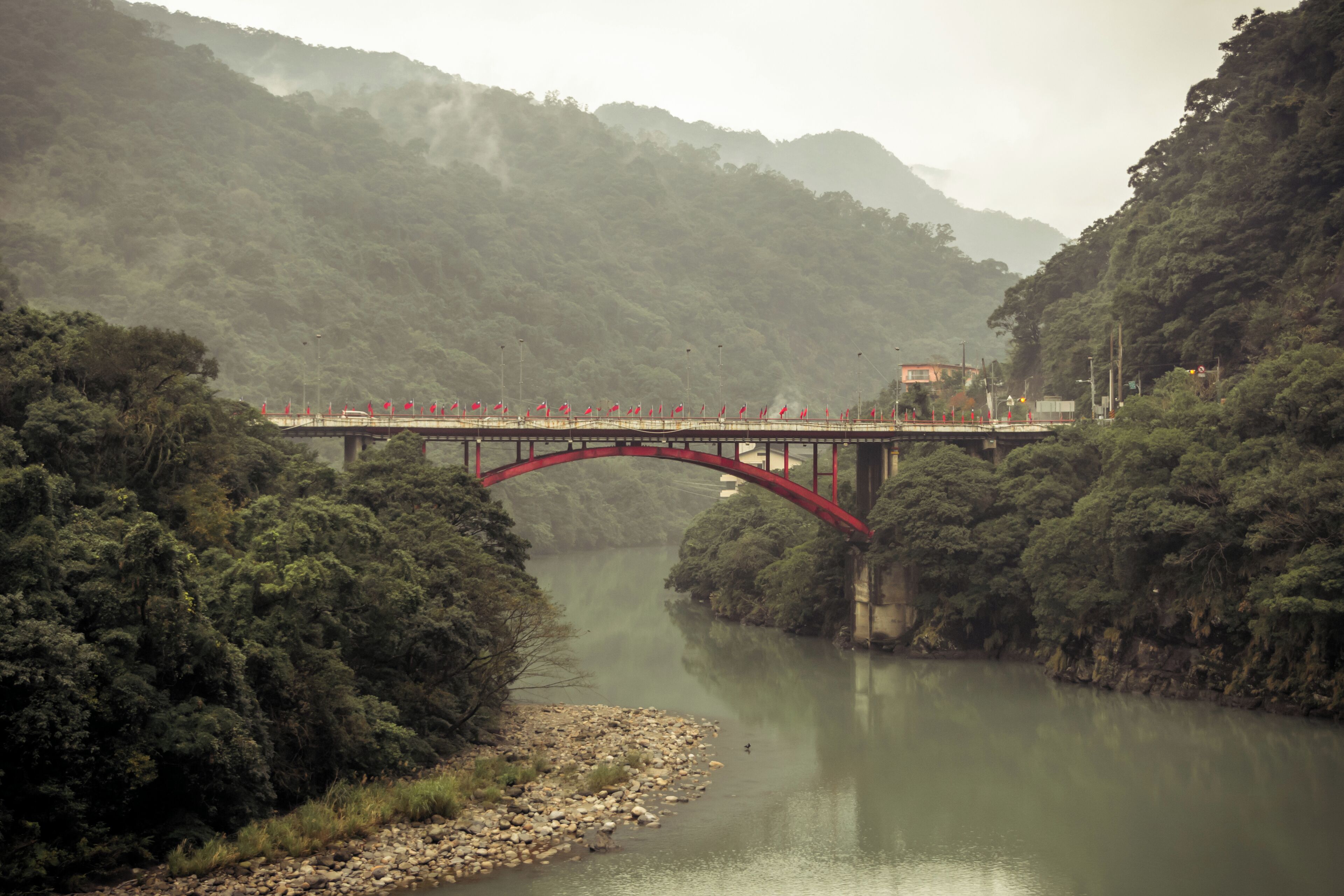 A bridge in Wulai