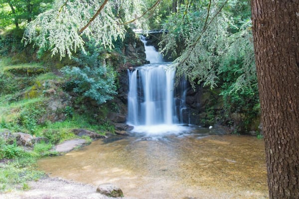 Don't miss the waterfall behind the lake, it is very beautiful