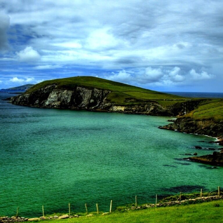 Taken on west coast of Ireland. Possibly the most beautiful colour of ocean water I've ever seen.
