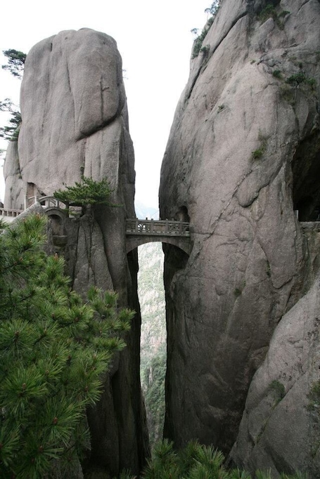 Fairy bridge on Yellow Mountain
