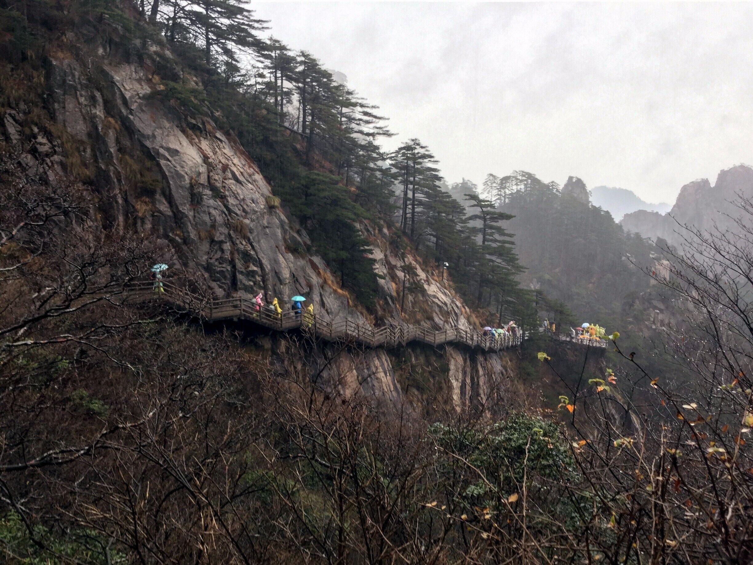 “Seeking what is true is not seeking what is desirable.” 

― Albert Camus, 

It was raining, the crowds were only just starting to reach the mountain and the fact that we hadn't really planned anything for the day's hike was growing roots in my sea of existential angst.  Yet, the brisk autumn air and the potential for great views held out its hand like a flowering promise whispering that this was going to be a great day.

#China