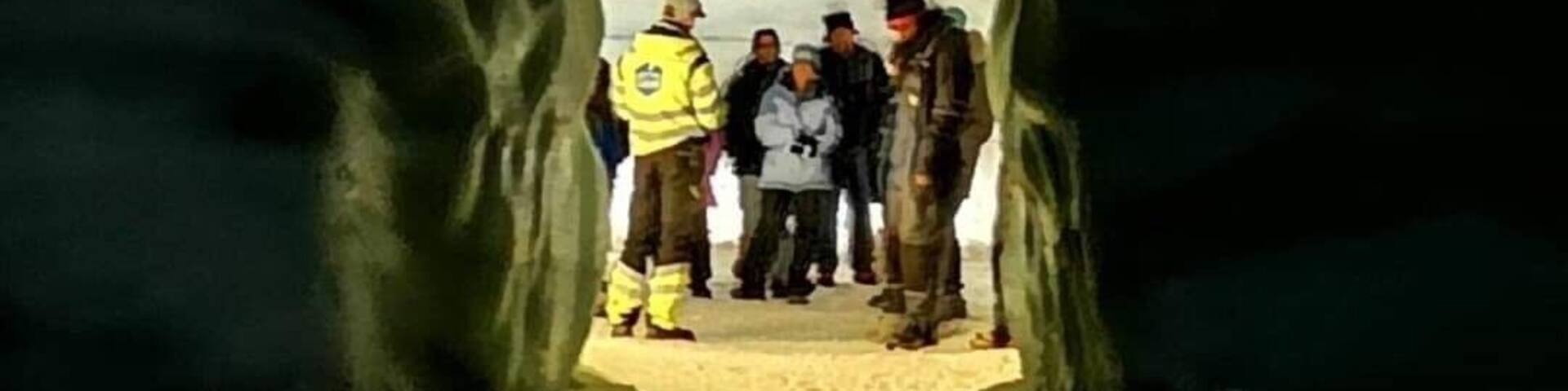 Inside Langjokull Glacier Iceland ❄️