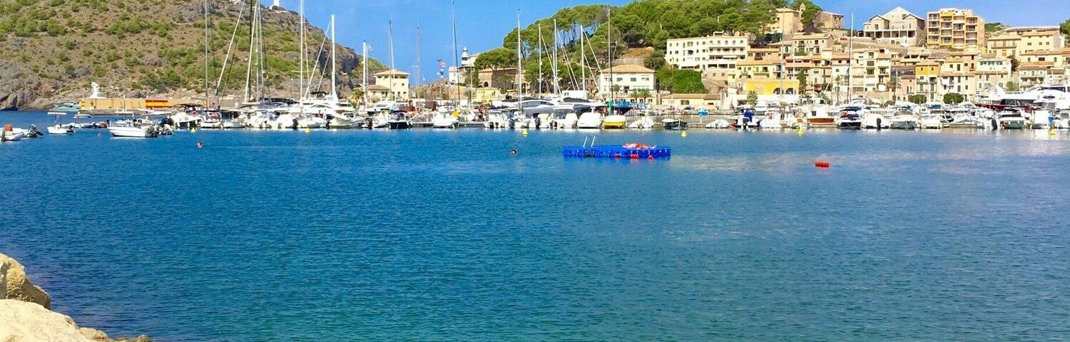 At Port de Sóller, Majorca Island