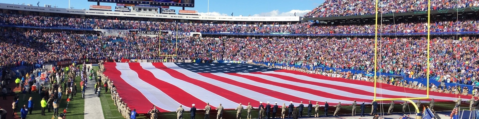 NFL Salute to Service Buffalo Bills Ralph Wilson Stadium