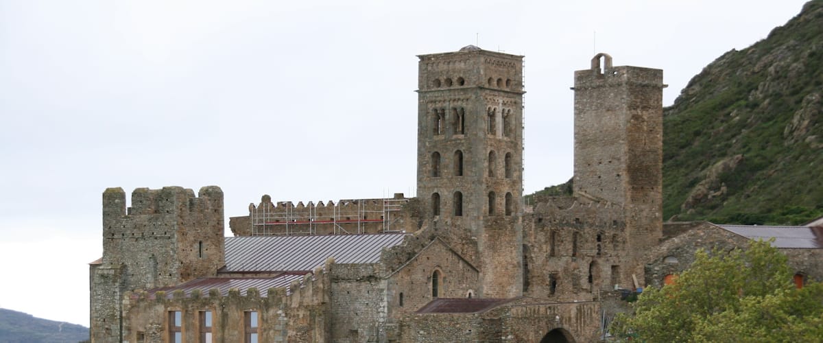 Monasterio de Sant Pere de Rodes en Girona (España). Cámara: canon EOS 20D.