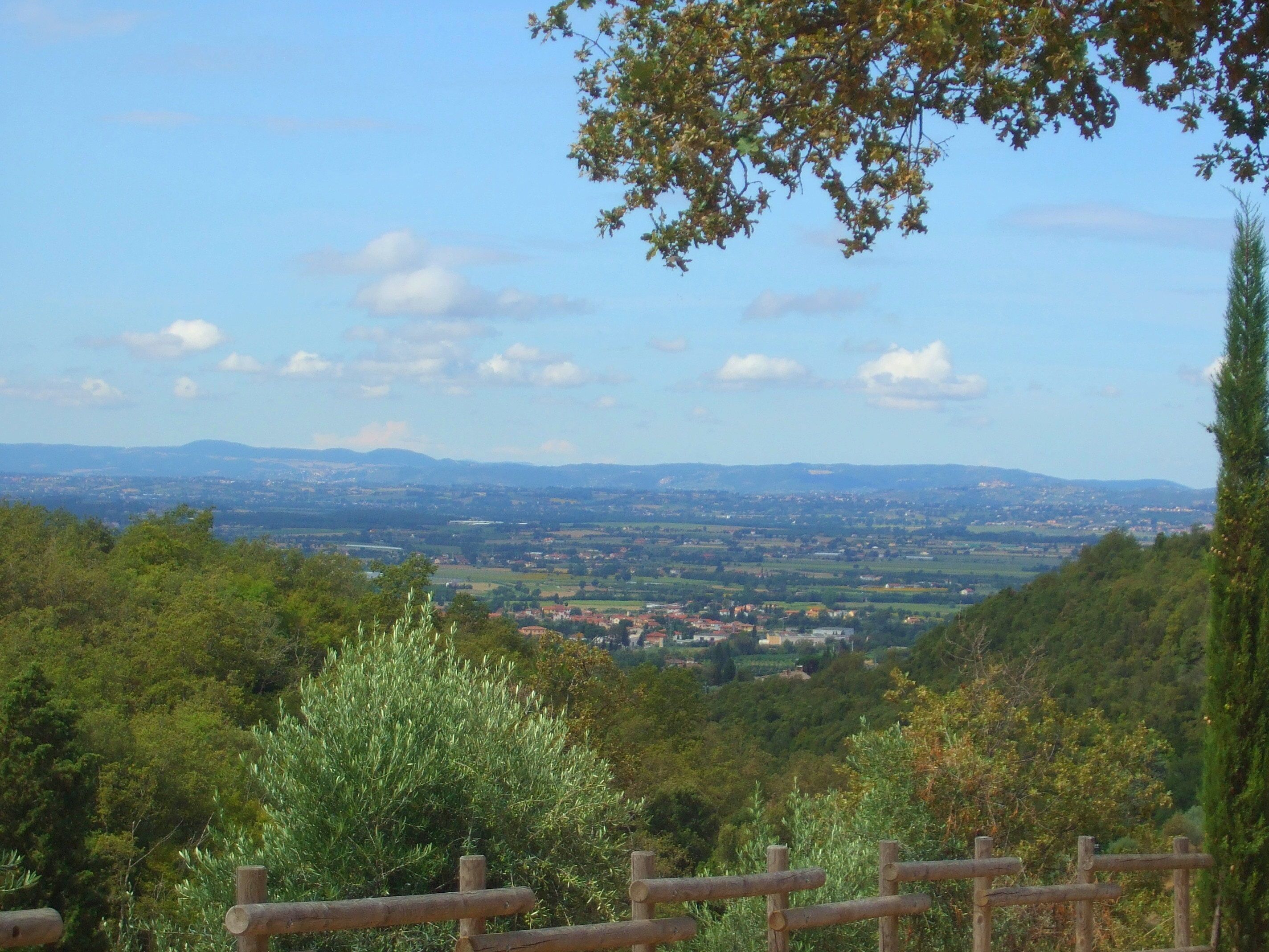 Val di Cozzano e Val di Chiana viste da Sbaiglio