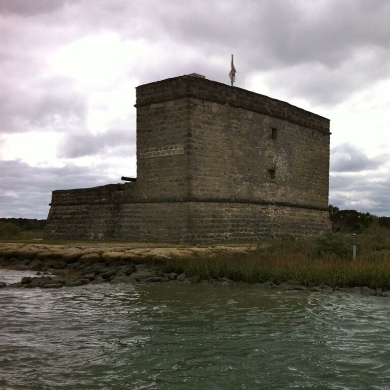 Fort Matanzas is a part of the National Park Service and is only accessible by ferry. It's an interesting location full of history. The park service gives a very nice tour. 