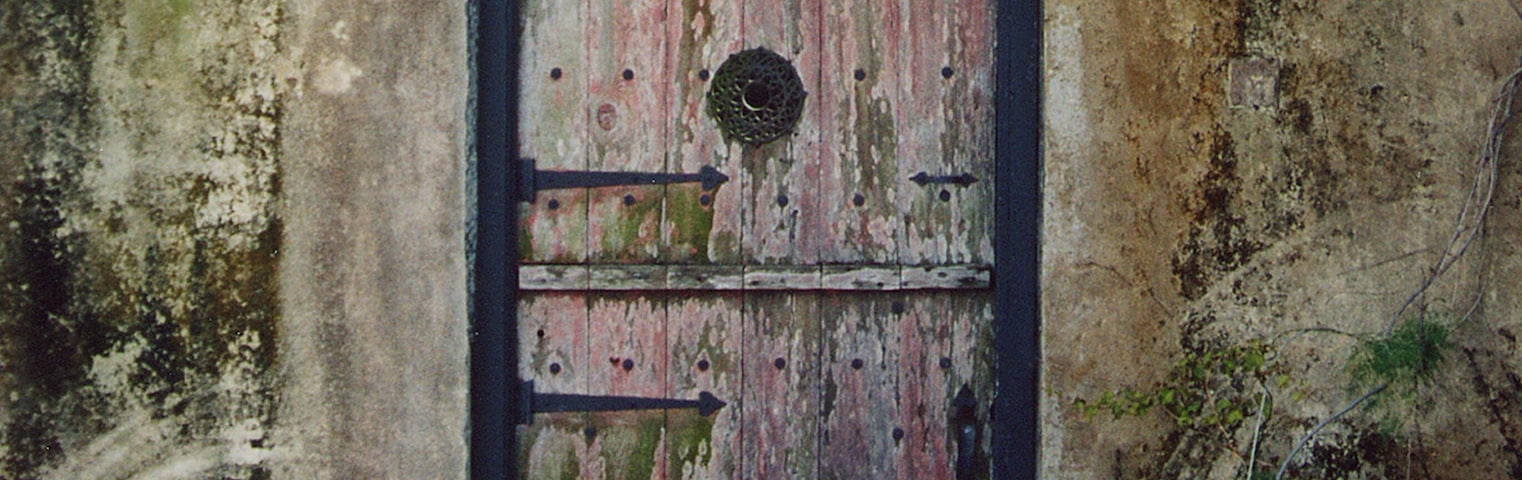 Historic wooden gate - St Augustine.