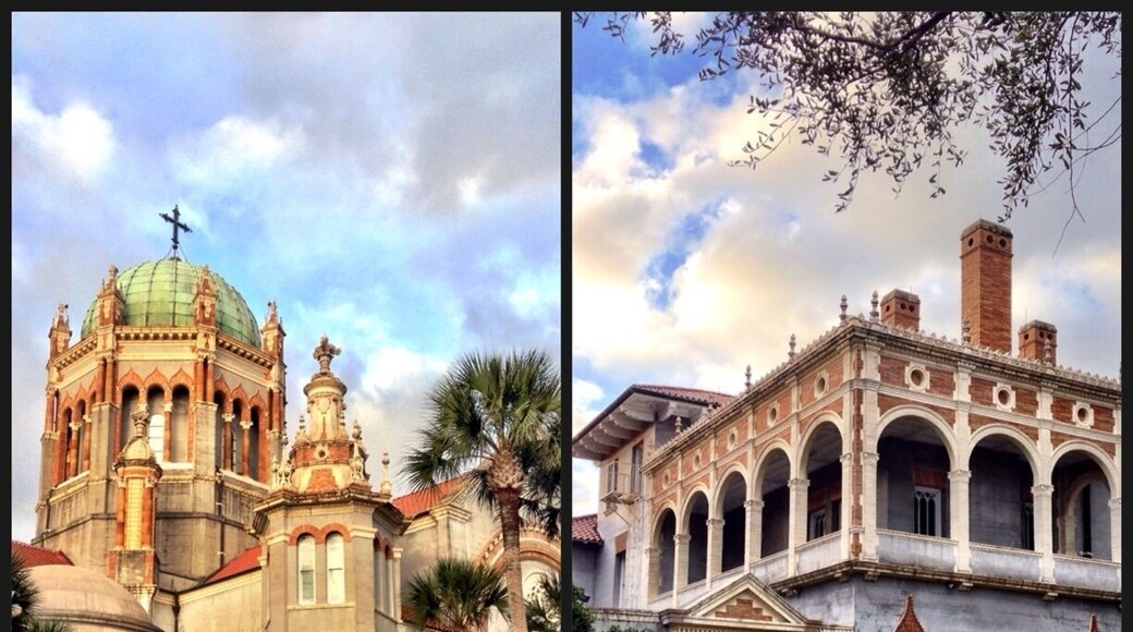 St. Augustine had no Protestant church when it became an American town in 1821. At first a united Protestant church was favored. Many denominations sent missionaries such as Presbyterian Eleazer Lathrop, who first arrived in 1821. By October, 1823, the few resident Presbyterians had decided to build their own church. Rev. Wm. McWhir arrived to organize the congregation. In 1824, the First Presbyterian Church was constituted and a cornerstone was laid for a structure. That church, which was located on St. George Street, housed Florida's first formally constituted Presbyterian congregation until 1890.