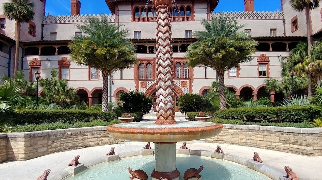Flagler college takes up residence in what was originally built as The Ponce de Leon Hotel, a luxury winter resort opened in 1888.