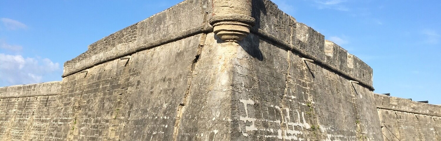 Castillo de San Marcos in St. Augustine, Florida