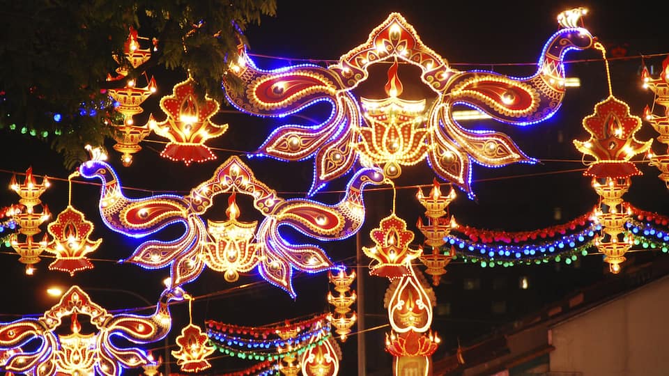 Singapore Little India, Deepavali Decoration