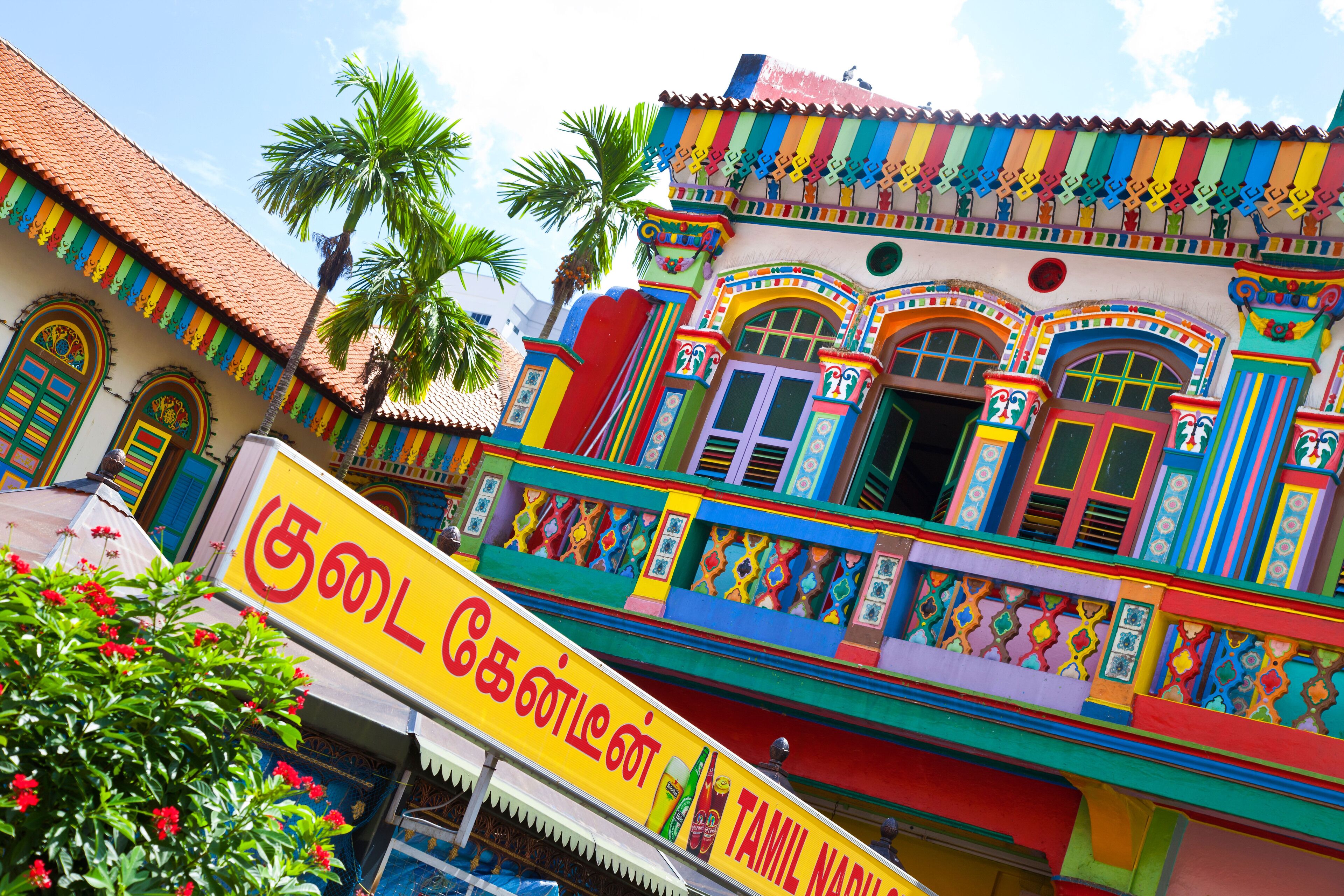CRPMMK South East Asia, Singapore, Little India, Colourful Heritage Villa, once the residence of Tan Teng Niah