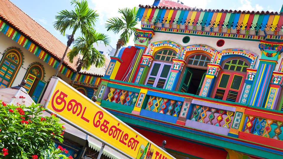 CRPMMK South East Asia, Singapore, Little India, Colourful Heritage Villa, once the residence of Tan Teng Niah