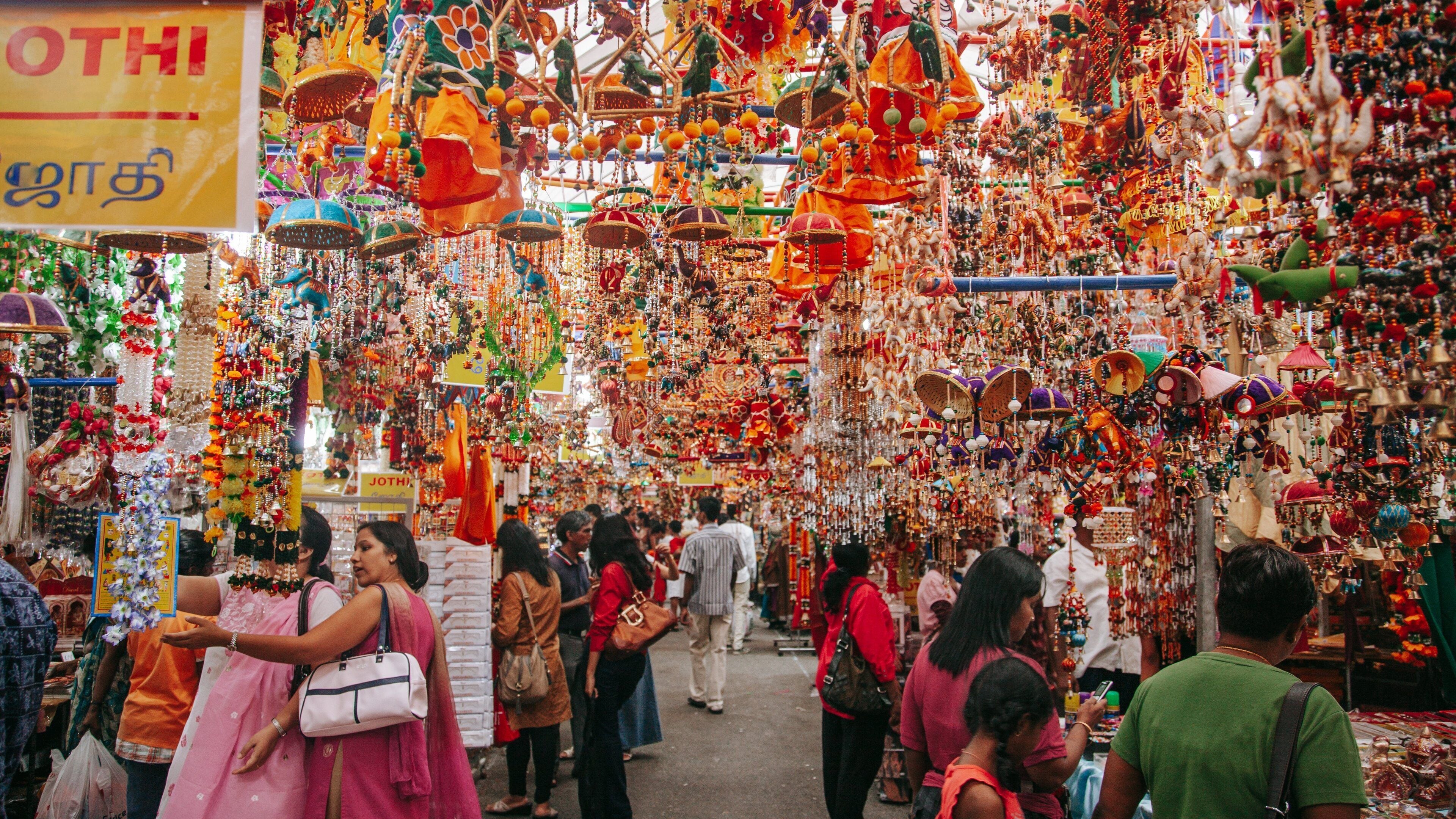 Little India featuring street scenes and markets