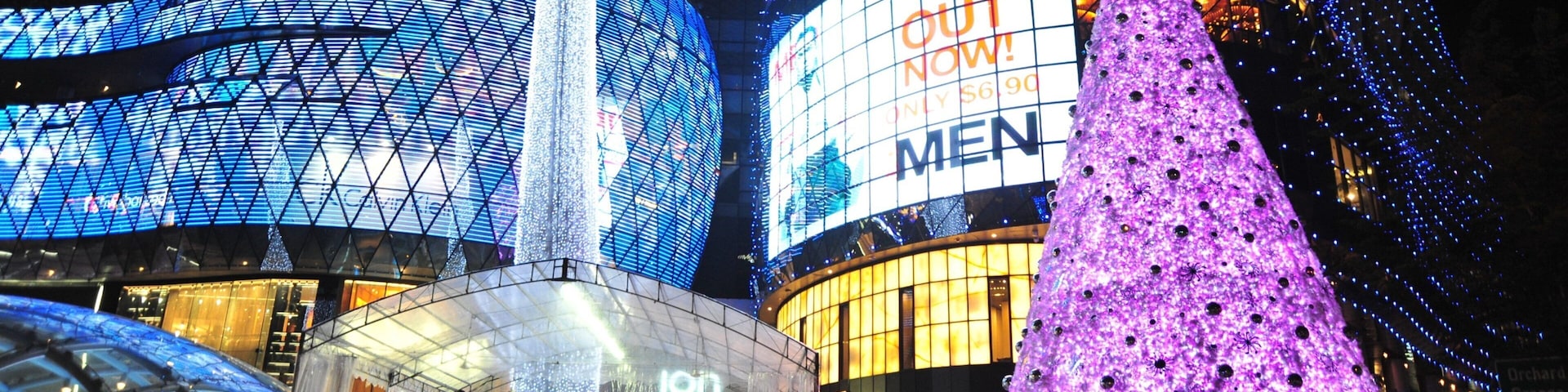 Singapore featuring a city, modern architecture and nightlife