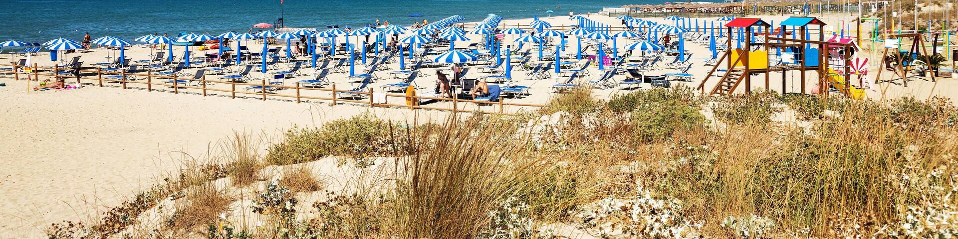 Calambrone Strand Ligurisches Meer