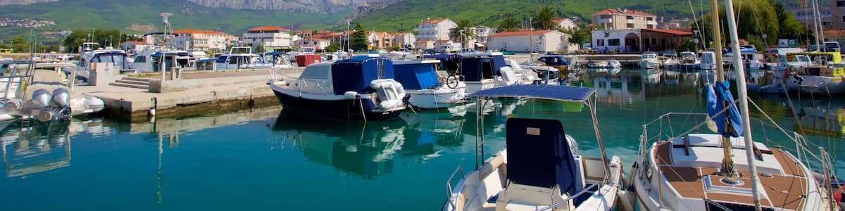 Podstrana welches beinhaltet Landschaften und Marina