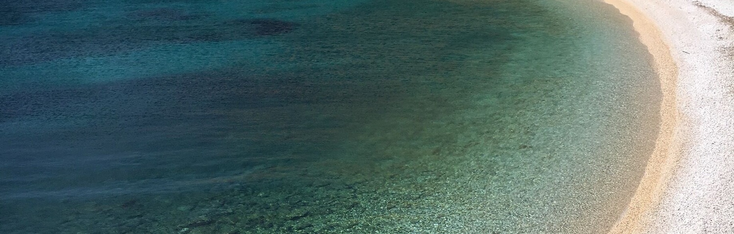 Beach on Krk Island Croatia