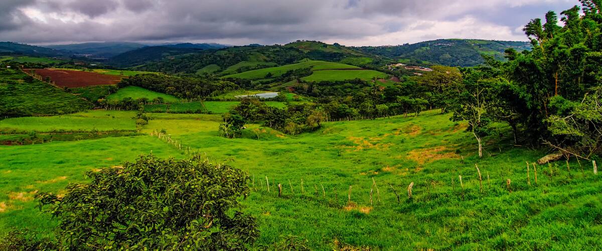 Clouds Over San Ramon, Costa Rica