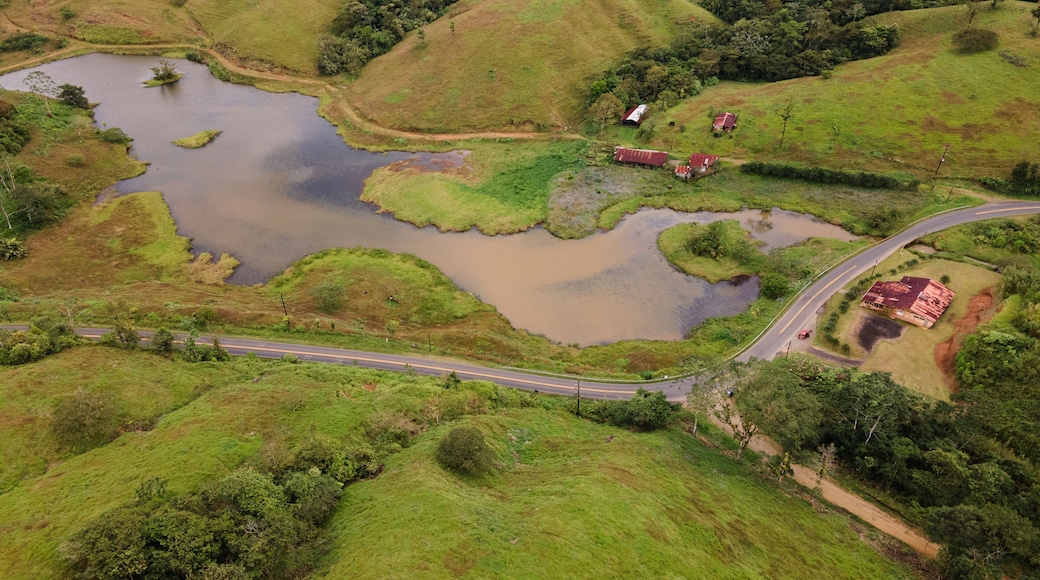 Costa Ricas Lake in San Ramon City
