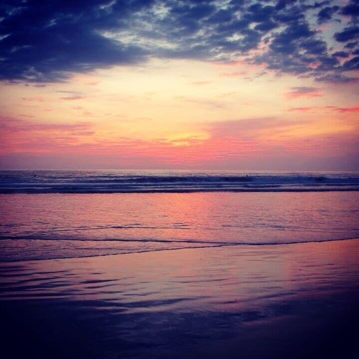 Beautiful sunset in Santa Teresa, Costa Rica. ST is in Puntarenas on the western coast. 