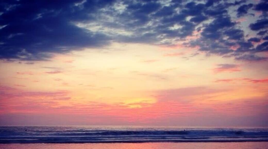 Beautiful sunset in Santa Teresa, Costa Rica. ST is in Puntarenas on the western coast.