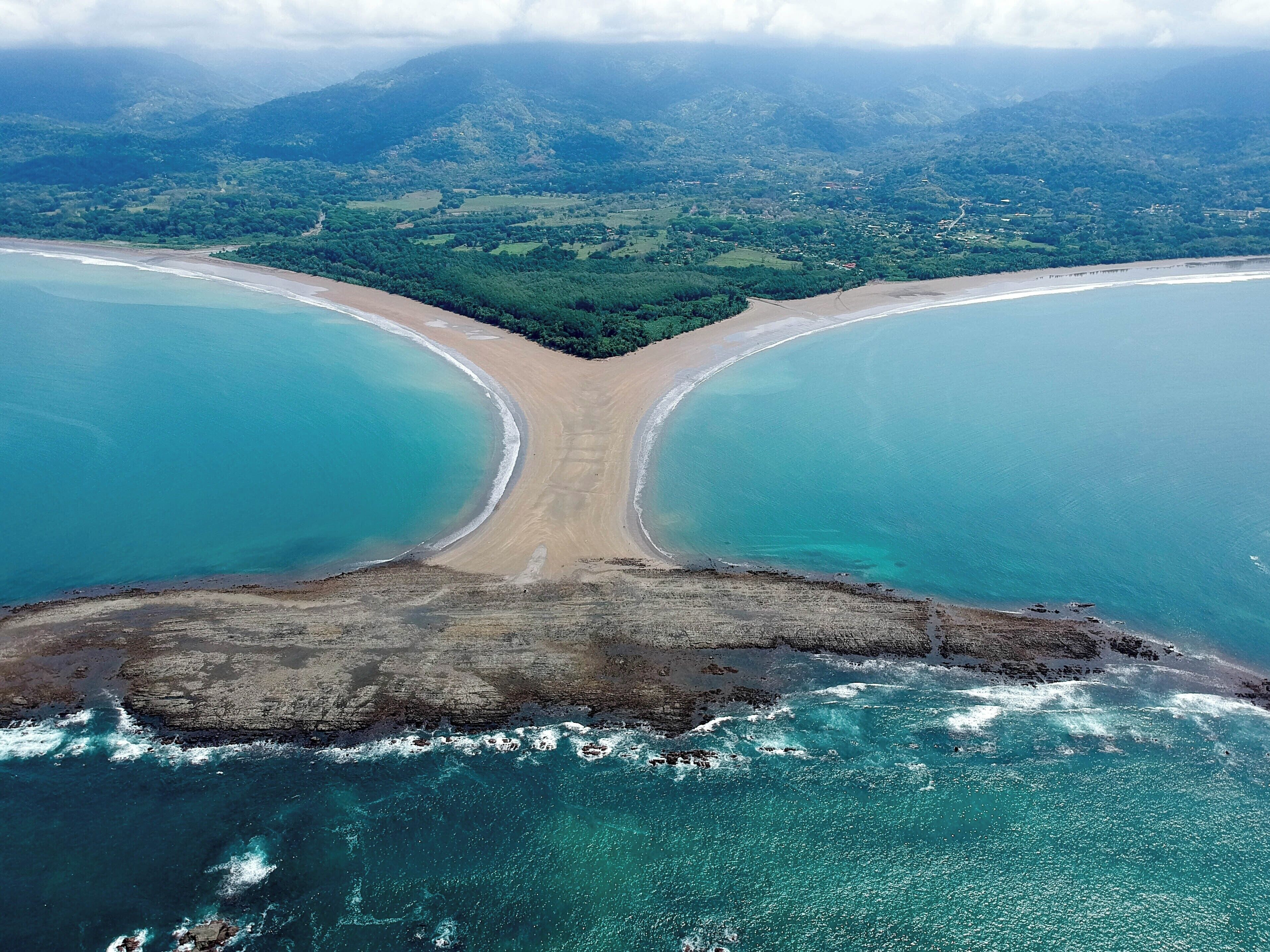If you&#x27;re close to Uvita, check the tide schedule and get down to the beach! Humpback whales raise their young in Marino Bellena as the waters are shallow and warm and they feel safe. Coincidentally, at low tide, the beach forms a &quot;whale&#x27;s tail&quot; shape, and it&#x27;s stunning to see. 

There is a National Park entrance fee, that I believe was in the $3-6 range for the day. 